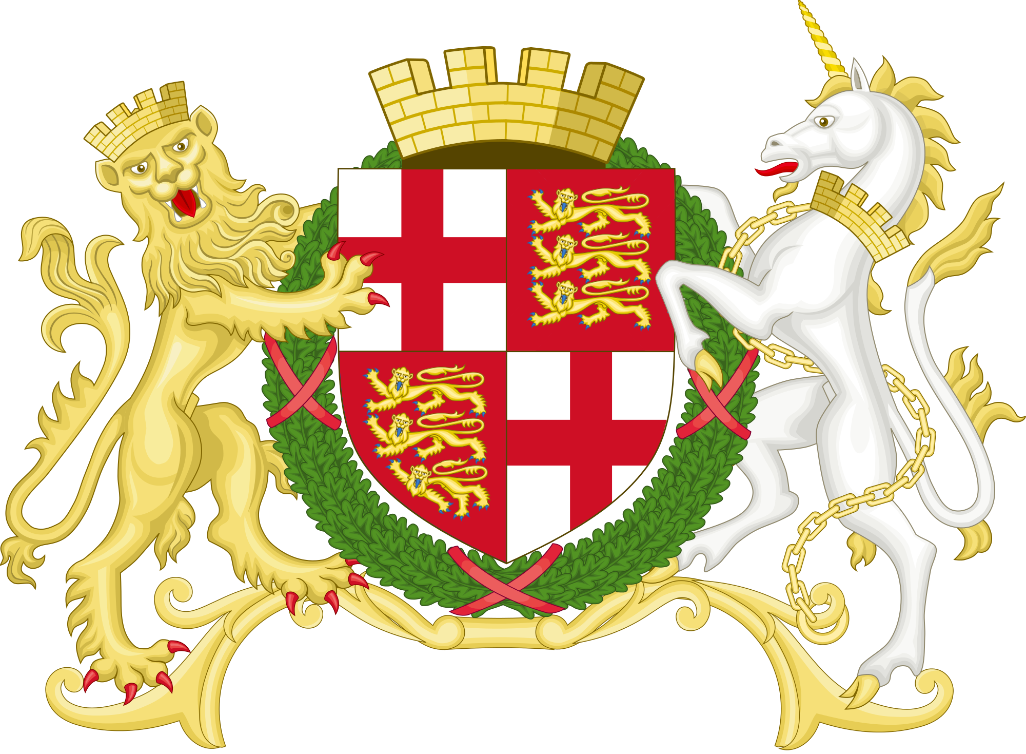 Coat of arms of England: history and description. What does he have in common with the emblem of Great Britain 76 Coat of arms of England: history and description. What does he have in common with the emblem of Great Britain 45